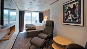 Arctic Superior | Outside cabin with balcony